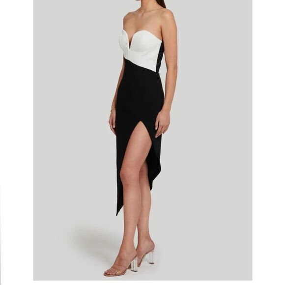 AMANDA UPRICHARD SOIRÉE ASYMMETRICAL DRESS - Picture 6 of 17